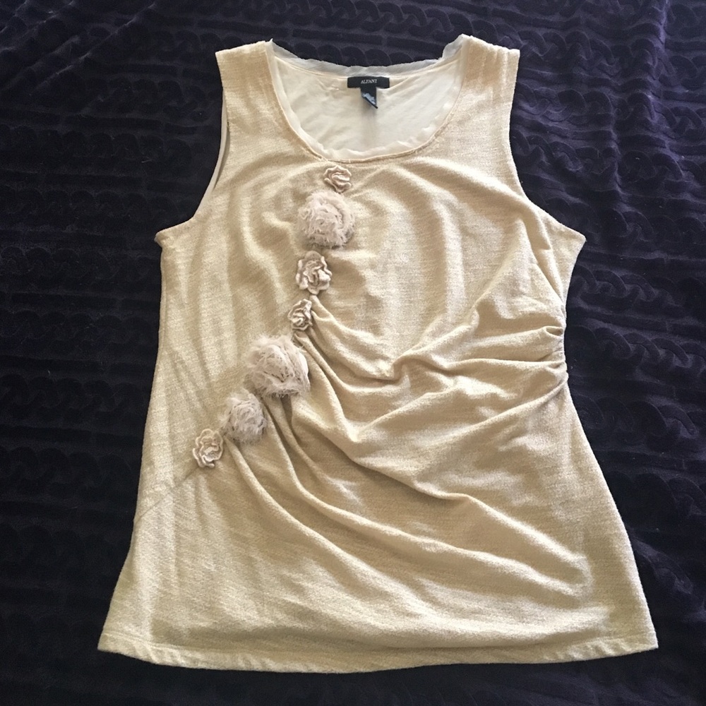 Alfani Sleeveless Top Sz XL